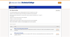 Desktop Screenshot of matc.academicworks.com