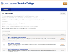 Tablet Screenshot of matc.academicworks.com