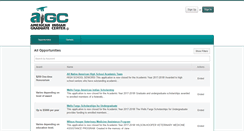 Desktop Screenshot of aigc.academicworks.com
